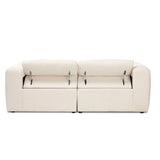 A modern take on the classic recliner. Customize your comfort level with the push of hidden buttons with pieces in our Power Motion collection. Sectional features wide arms with a medium to supportive sit and seat height, plus an adjustable headrest. Zero-clearance design means the sectional can be placed up against a wall. Amethyst Home provides interior design, new home construction design consulting, vintage area rugs, and lighting in the Omaha metro area.