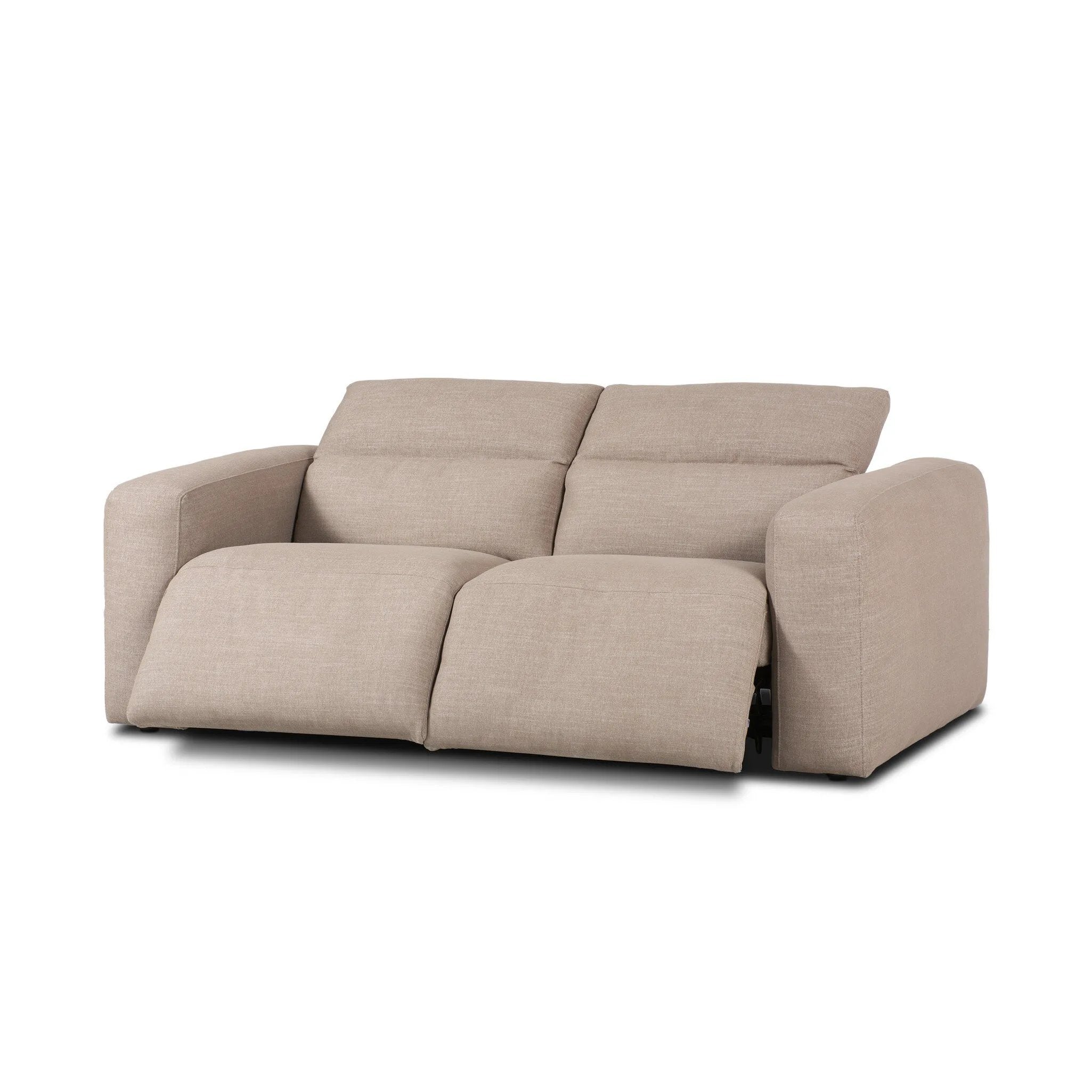 A modern take on the classic recliner. Customize your comfort level with the push of hidden buttons with pieces in our Power Motion collection. Sectional features wide arms with a medium to supportive sit and seat height, plus an adjustable headrest. Amethyst Home provides interior design, new home construction design consulting, vintage area rugs, and lighting in the Salt Lake City metro area.