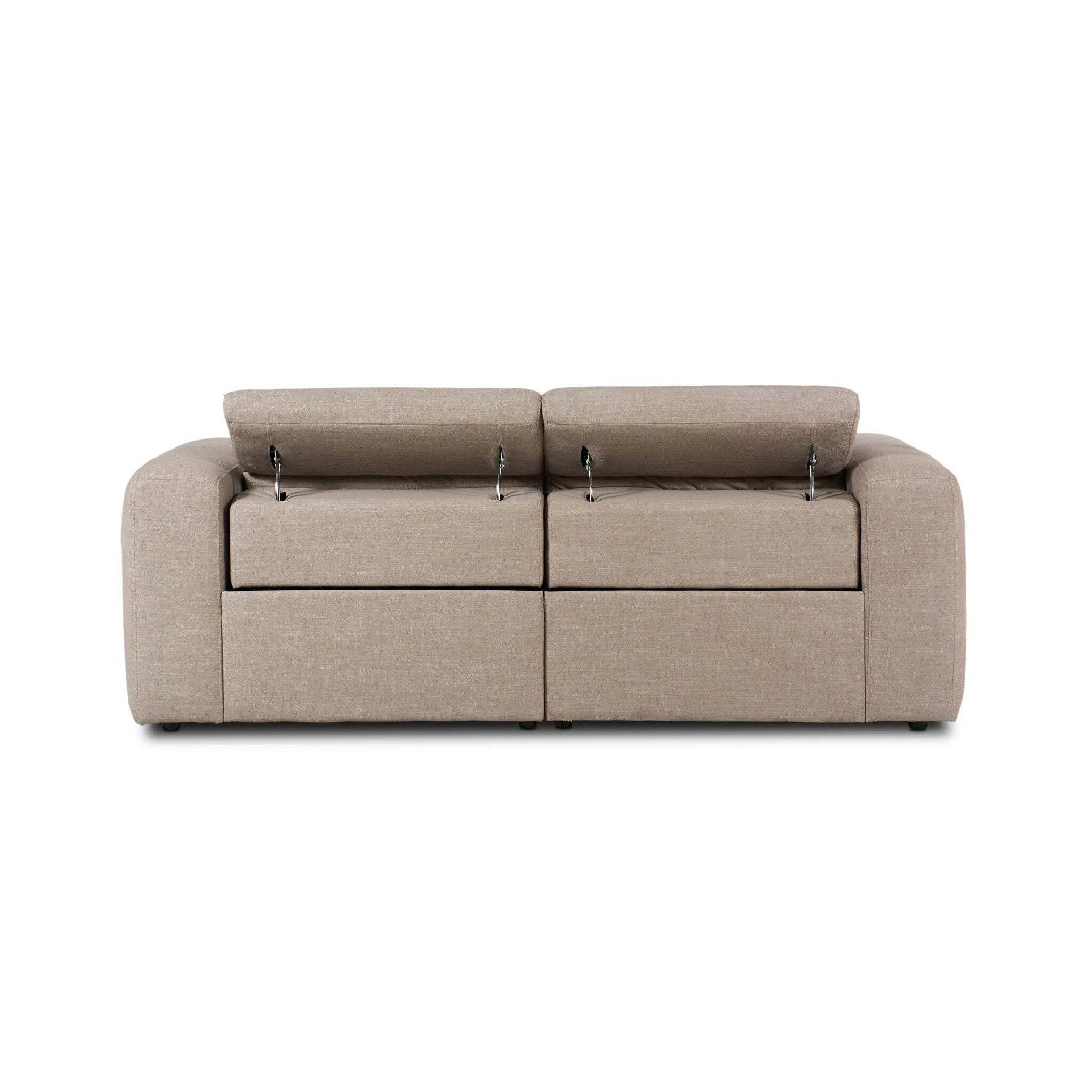 A modern take on the classic recliner. Customize your comfort level with the push of hidden buttons with pieces in our Power Motion collection. Sectional features wide arms with a medium to supportive sit and seat height, plus an adjustable headrest. Amethyst Home provides interior design, new home construction design consulting, vintage area rugs, and lighting in the Seattle metro area.