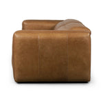 A modern take on the classic recliner. Customize your comfort level with the push of hidden buttons with pieces in our Power Motion collection. Sectional features wide arms with a medium to supportive sit and seat height, plus an adjustable headrest. Zero-clearance design means the sectional can be placed up against a wall. Amethyst Home provides interior design, new home construction design consulting, vintage area rugs, and lighting in the Tampa metro area.