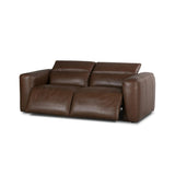 A modern take on the classic recliner. Customize your comfort level with the push of hidden buttons with pieces in our Power Motion collection. Sectional features wide arms with a medium to supportive sit and seat height, plus an adjustable headrest. Zero-clearance design means the sectional can be placed up against a wall. Amethyst Home provides interior design, new home construction design consulting, vintage area rugs, and lighting in the Austin metro area.