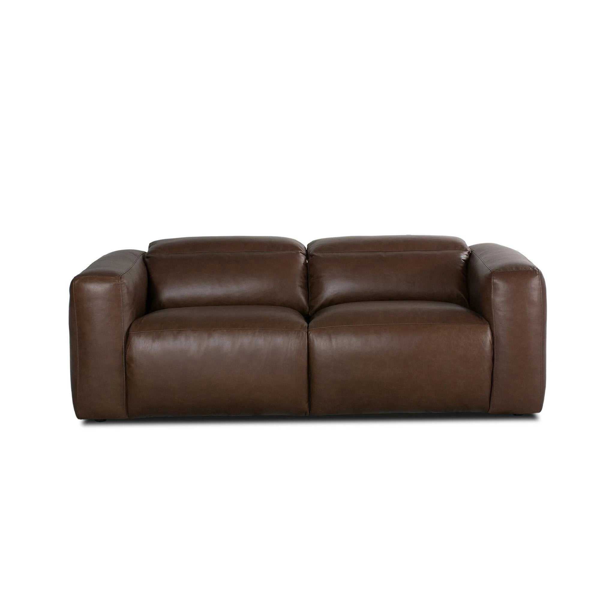 A modern take on the classic recliner. Customize your comfort level with the push of hidden buttons with pieces in our Power Motion collection. Sectional features wide arms with a medium to supportive sit and seat height, plus an adjustable headrest. Zero-clearance design means the sectional can be placed up against a wall. Amethyst Home provides interior design, new home construction design consulting, vintage area rugs, and lighting in the Laguna Beach metro area.