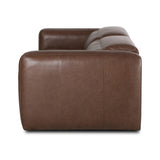 A modern take on the classic recliner. Customize your comfort level with the push of hidden buttons with pieces in our Power Motion collection. Sectional features wide arms with a medium to supportive sit and seat height, plus an adjustable headrest. Zero-clearance design means the sectional can be placed up against a wall. Amethyst Home provides interior design, new home construction design consulting, vintage area rugs, and lighting in the San Diego metro area.