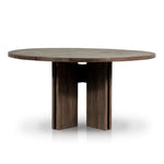 Featuring Railay Stained Toasted Brown Round Outdoor Dining Table by Four Hands at Amethyst Home. Expertly crafted with stained toasted brown wood, the Railay Round Outdoor Dining Table is a stylish addition to any outdoor space. Its durable construction ensures long-lasting use, while providing a sophisticated look for outdoor dining.
Overall Dimensions: 60. Amethyst Home provides interior design, new home construction design consulting, vintage area rugs, and lighting in the Monterey metro area.