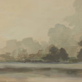 Inspired by nature and the beauty of ordinary life, Dallas-based artist Lauren Fuhr captures a peaceful lake scene. Complemented by a natural maple floater frame. Handmade in Austin, Texas Amethyst Home provides interior design, new home construction design consulting, vintage area rugs, and lighting in the Miami metro area.