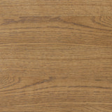 Amber-finished oak forms a clean silhouette for eight spacious drawers with iron hardware wrapped in black top-grain leather. This item has been modified to comply with the STURDY Act. See a full list of modified products and data changes in the “STURDY Act” file in the Downloads section below Amethyst Home provides interior design, new home construction design consulting, vintage area rugs, and lighting in the Monterey metro area.