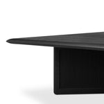 Featuring Rosenell Black Oak Veneer Square Coffee Table by Four Hands at Amethyst Home. Anchor your living space with a squared coffee table of black-finished oak. A smooth top pairs with a panel-style base of woven paper cord for a rich, clean look that will work into your collection beautifully. Overall Dimensions: 55.00"w x 55.00"d x 15.00"h. Amethyst Home provides interior design, new home construction design consulting, vintage area rugs, and lighting in the Los Angeles metro area.