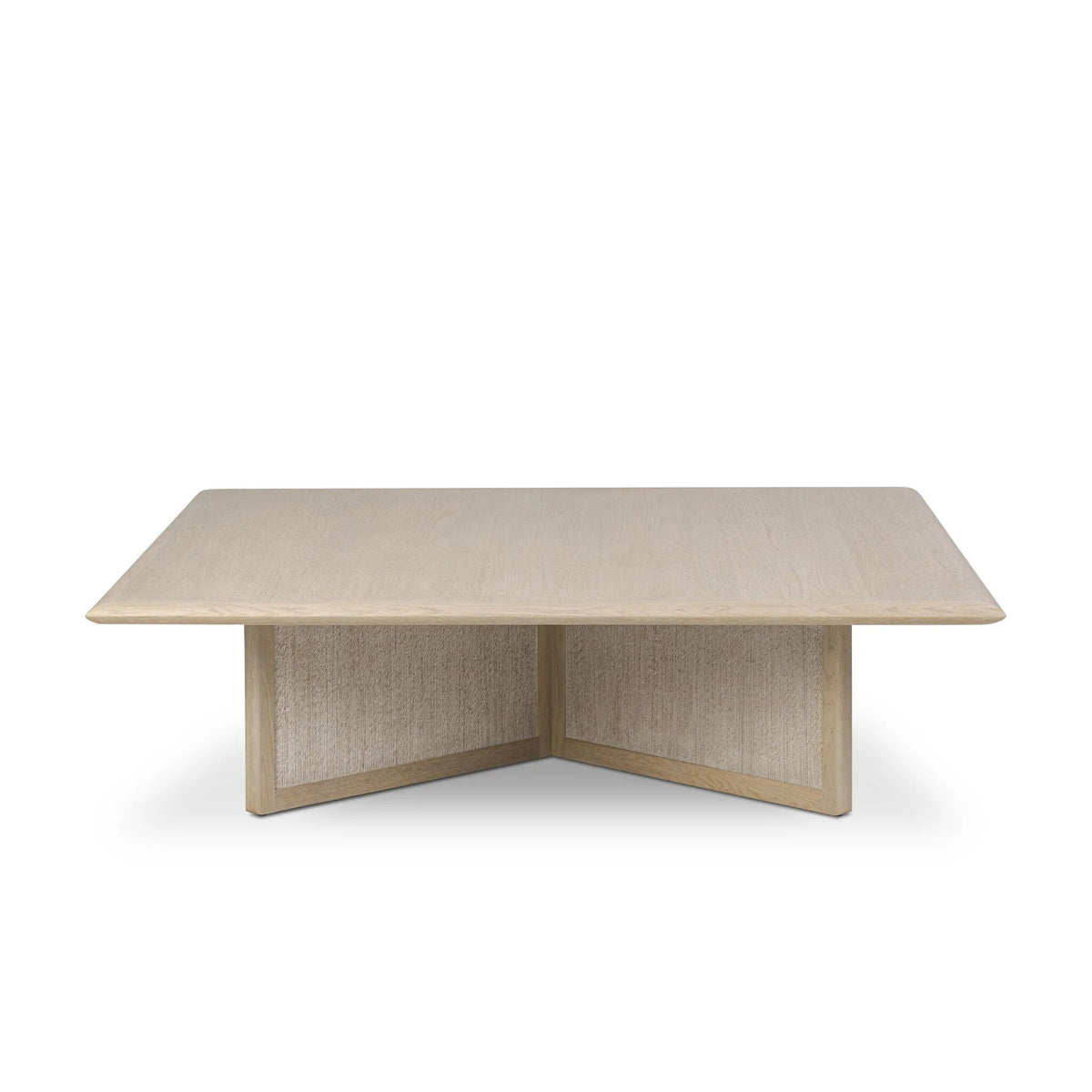 Rosenell Natural Oak Square Coffee Table | ready to ship!