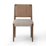 Featuring Rothler Alcala Wheat Dining Chair by Four Hands at Amethyst Home. Enhance your dining experience with the Rothler Alcala Wheat Dining Chair. Crafted with high-quality materials, this dining chair provides both comfort and style. Its elegant design adds a touch of sophistication to any dining room. Get ready to dine in luxury. 
Overall Dimensions. Amethyst Home provides interior design, new home construction design consulting, vintage area rugs, and lighting in the Los Angeles metro area.
