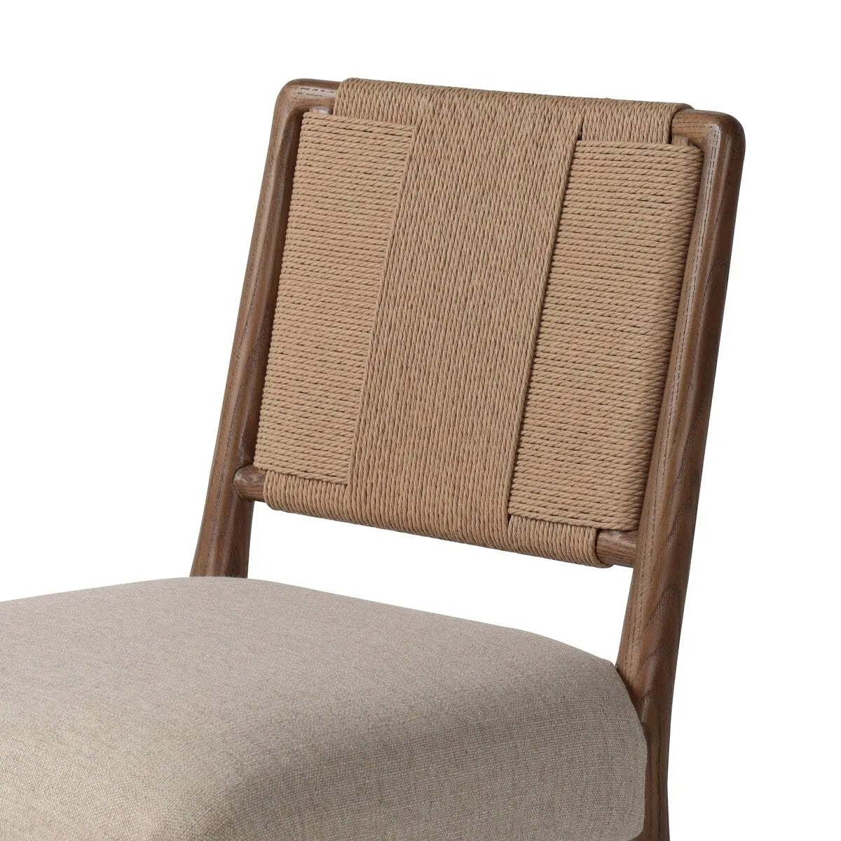 Featuring Rothler Alcala Wheat Dining Chair by Four Hands at Amethyst Home. Enhance your dining experience with the Rothler Alcala Wheat Dining Chair. Crafted with high-quality materials, this dining chair provides both comfort and style. Its elegant design adds a touch of sophistication to any dining room. Get ready to dine in luxury. 
Overall Dimensions: 24. Amethyst Home provides interior design, new home construction design consulting, vintage area rugs, and lighting in the Seattle metro area.