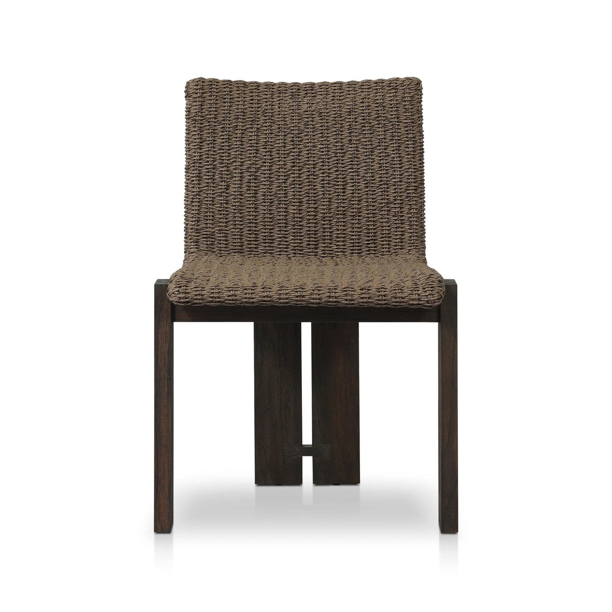 Roxy Faux Dark Hyacinth Outdoor Dining Chair | shipping 12/10/2025