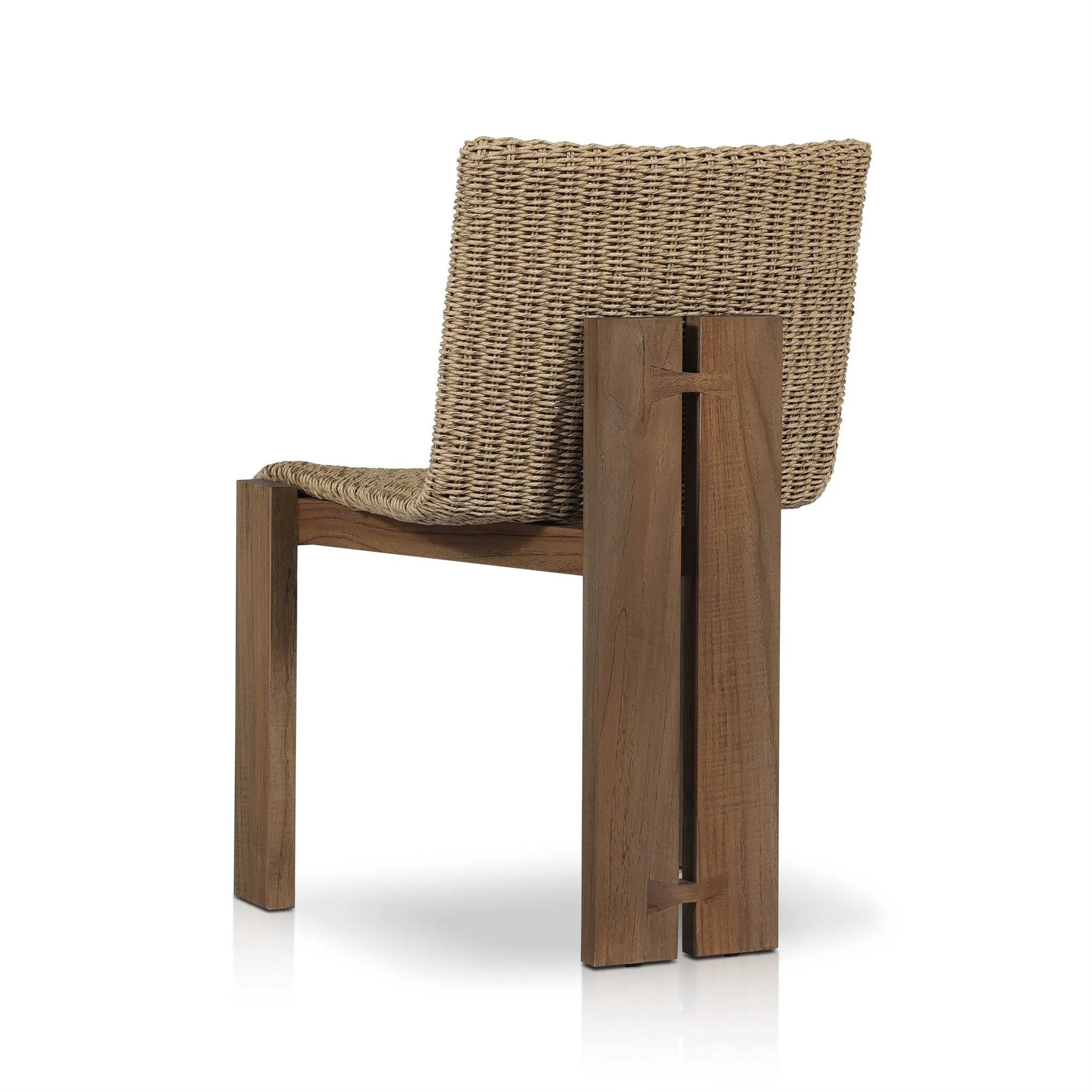 Featuring Roxy Faux Hyacinth Outdoor Dining Chair by Four Hands at Amethyst Home. Introducing the Roxy Faux Hyacinth Outdoor Dining Chair. Crafted with durable materials, this dining chair is designed to withstand the elements. With its stylish design and sturdy construction, it's the perfect addition to any outdoor patio or dining space. Get ready to rel. Amethyst Home provides interior design, new home construction design consulting, vintage area rugs, and lighting in the Los Angeles metro area.