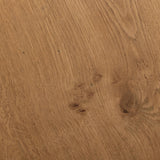 A coffee table that moves with you. Made from oak burl veneer with beautiful movement, this three-piece design pulls apart to create different looks and configurations based on your needs. Pushed together, individual pieces shape a circle; create a wave shape touching just the end pieces together — or, style all three apart. Amethyst Home provides interior design, new home construction design consulting, vintage area rugs, and lighting in the Calabasas metro area.