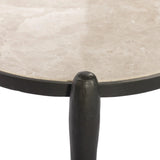 Featuring Ruthie Lunar Marble End Table by Four Hands at Amethyst Home. Work a heritage-inspired piece into your collection with a tiered end table of hammered iron in a hammered gunmetal. With inset marble shelves and turn-style legs, this table's fine details bring an elevated, artisan look to any space. Perfectly sized to keep your favorite book or dri. Amethyst Home provides interior design, new home construction design consulting, vintage area rugs, and lighting in the Kansas City metro area.