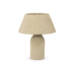 Featuring Sagredo Light Paper Mache Table Lamp by Four Hands at Amethyst Home. Craft warmth in any space with a table lamp made from clay and paper mache. With a fluid shape inspired by an antique jug, this lamp is perfect for bringing extra light to your workspace or bedside reading ritual. Overall Dimensions: 16.00"w x 16.00"d x 20.00"h. Amethyst Home provides interior design, new home construction design consulting, vintage area rugs, and lighting in the Laguna Beach metro area.