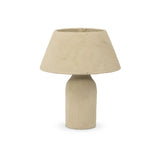 Featuring Sagredo Light Paper Mache Table Lamp by Four Hands at Amethyst Home. Craft warmth in any space with a table lamp made from clay and paper mache. With a fluid shape inspired by an antique jug, this lamp is perfect for bringing extra light to your workspace or bedside reading ritual. Overall Dimensions: 16.00"w x 16.00"d x 20.00"h. Amethyst Home provides interior design, new home construction design consulting, vintage area rugs, and lighting in the Laguna Beach metro area.