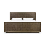 Influenced by contemporary design, this bed’s simple frame showcases thick brown oak veneer with a tiled oyster cut pattern on the inset panels.As enthusiasts of modern materials at Amethyst, we love the designer inspired Salta Bed. This item pairs well with other brands such as Loloi Rugs and is perfect for wabi sabi homes Amethyst Home provides interior design, new home construction design consulting, vintage area rugs, and lighting in the Monterey metro area.