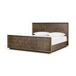 Influenced by contemporary design, this bed’s simple frame showcases thick brown oak veneer with a tiled oyster cut pattern on the inset panels.As enthusiasts of modern materials at Amethyst, we love the designer inspired Salta Bed. This item pairs well with other brands such as Loloi Rugs and is perfect for wabi sabi homes Amethyst Home provides interior design, new home construction design consulting, vintage area rugs, and lighting in the Washington metro area.