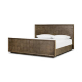 Influenced by contemporary design, this bed’s simple frame showcases thick brown oak veneer with a tiled oyster cut pattern on the inset panels.As enthusiasts of modern materials at Amethyst, we love the designer inspired Salta Bed. This item pairs well with other brands such as Loloi Rugs and is perfect for wabi sabi homes Amethyst Home provides interior design, new home construction design consulting, vintage area rugs, and lighting in the Washington metro area.