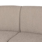 Featuring Sanda Kerbey Camel Dining Banquette by Four Hands at Amethyst Home. Dramatically shaped and tightly tailored, ivory high-performance fabric places a sensible twist on an elegant banquette-style dining bench.Overall Dimensions: 122.50"w x 74.00"d x 35.50"hWeight : 206.36 lbsMaterials: 96% Polyester, 4% Acrylic, Eucalyptus Plywood, 100% Recycled Pla. Amethyst Home provides interior design, new home construction design consulting, vintage area rugs, and lighting in the Park City metro area.