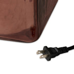 Find the perfect warm glow for reading or working with this cast glass cube table lamp and linen shade.As lovers of modern materials at Amethyst, we love the optimistic inspired Saylor Table Lamp. This item pairs well with other brands such as Surya and is perfect for wabi sabi homes Amethyst Home provides interior design, new home construction design consulting, vintage area rugs, and lighting in the Charlotte metro area.