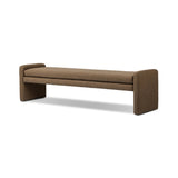 Featuring Serena Antwerp Cafe Accent Bench by Four Hands at Amethyst Home. Rich, linen-blend upholstery covers a long, sophisticated dining bench.Overall Dimensions: 70.00"w x 18.00"d x 19.00"hWeight : 48.50 lbsMaterials: 39% Linen, 35% Cotton, 26% Polyester, Poplar Plywood, 90% Polyurethane Foam Pad, 10% Polyester Fiber Batting. Amethyst Home provides interior design, new home construction design consulting, vintage area rugs, and lighting in the Houston metro area.