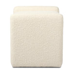 A traditional wool-blend fabric in cream covers this versatile ottoman for an easy fit in any room.As fans of organic modern aesthetics at Amethyst, we love the designer inspired Serena Ottoman - Durham Cream. This item pairs well with other brands such as Ethnicraft and is perfect for modern homes Amethyst Home provides interior design, new home construction design consulting, vintage area rugs, and lighting in the Charlotte metro area.