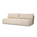 Boldly woven. This modern boxy outdoor sofa takes an angular, inflated silhouette and accents it with a woven back that peeks around a fully cushioned seat. Cover or store indoors during inclement weather and when not in use Amethyst Home provides interior design, new home construction design consulting, vintage area rugs, and lighting in the Laguna Beach metro area.