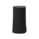 Ground any room with a style inspired by the beautiful simplicity of nature. Made of black-finished resin, the form for this special piece is molded from a tree trunk, then cast in resin to recreate the same shape and texture of the trunk — talk about a true statement piece Amethyst Home provides interior design, new home construction design consulting, vintage area rugs, and lighting in the Charlotte metro area.