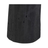 Ground any room with a style inspired by the beautiful simplicity of nature. Made of black-finished resin, the form for this special piece is molded from a tree trunk, then cast in resin to recreate the same shape and texture of the trunk — talk about a true statement piece Amethyst Home provides interior design, new home construction design consulting, vintage area rugs, and lighting in the Dallas metro area.