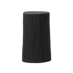 Ground any room with a style inspired by the beautiful simplicity of nature. Made of black-finished resin, the form for this special piece is molded from a tree trunk, then cast in resin to recreate the same shape and texture of the trunk — talk about a true statement piece Amethyst Home provides interior design, new home construction design consulting, vintage area rugs, and lighting in the Park City metro area.