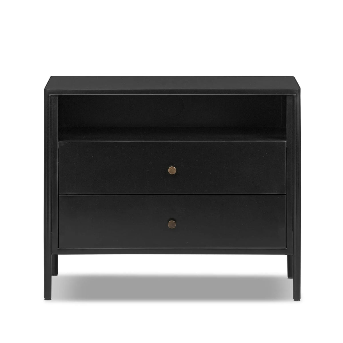 Soto Black Large Nightstand | ready to ship!