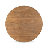 Made from character-rich resawn oak, a simple, rounded coffee table features splayed legs for a low, angular look Amethyst Home provides interior design, new home construction design consulting, vintage area rugs, and lighting in the Dallas metro area.