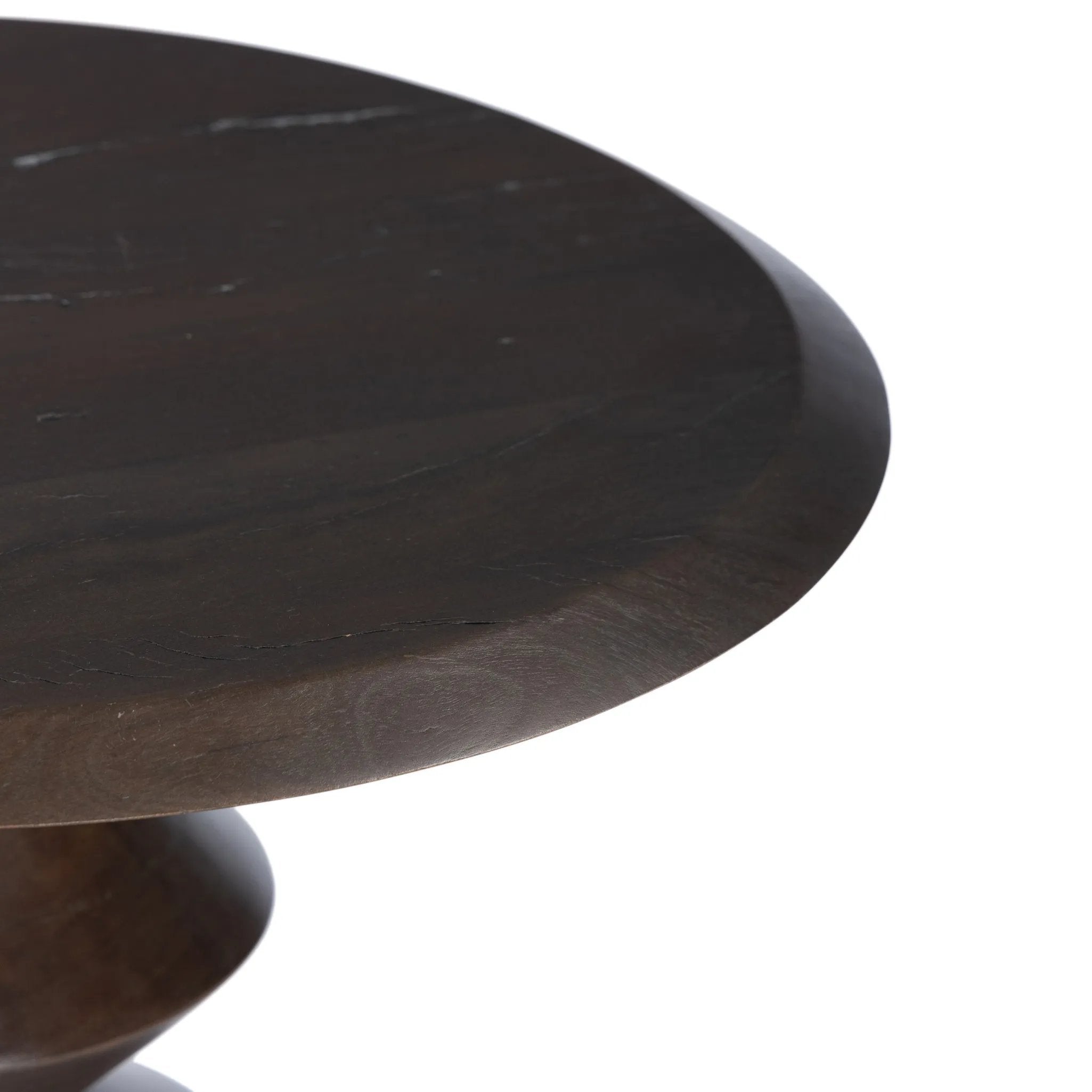 Featuring Stacked Reclaimed Russet End Table by Four Hands at Amethyst Home. Inspired by Romanian sculptor and painter Brâncuși, this side table of mixed reclaimed woods doubles as art with its sculptural lathe base.Overall Dimensions: 22.00"w x 22.00"d x 23.25"hWeight : 43.21 lbsMaterials: Solid Mixed Reclaimed Wood. Amethyst Home provides interior design, new home construction design consulting, vintage area rugs, and lighting in the Charlotte metro area.
