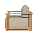 Grade A teak is fine sanded into a soft, unfinished outdoor chair that highlights the wood's natural grain, thick cushioning for a sink-in feel. Cover or store inside during inclement weather and when not in use.As enthusiasts of natural style at Amethyst, we love the optimistic inspired Sterling Outdoor Chair - Ibiza Mole. Amethyst Home provides interior design, new home construction design consulting, vintage area rugs, and lighting in the Seattle metro area.