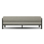 Aluminum frames heavy-proportioned bench-style seat and bolster back cushions, giving this outdoor sofa clean lines and strong visual presence. Cover or store inside during inclement weather or when not in use.As lovers of natural aesthetics at Amethyst, we love the nature inspired Tatiana Outdoor Sofa-86" - Ramiro Ecru. Amethyst Home provides interior design, new home construction design consulting, vintage area rugs, and lighting in the Omaha metro area.