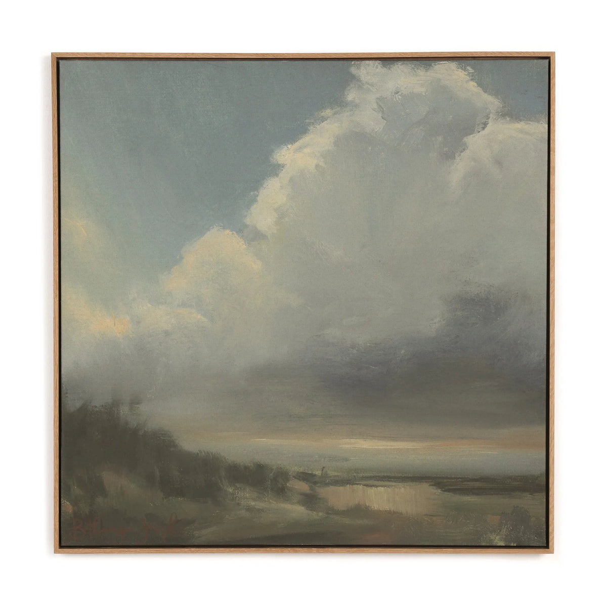 The Vertical Grain White Oak Floater Long Way Home by Bethany Joseph