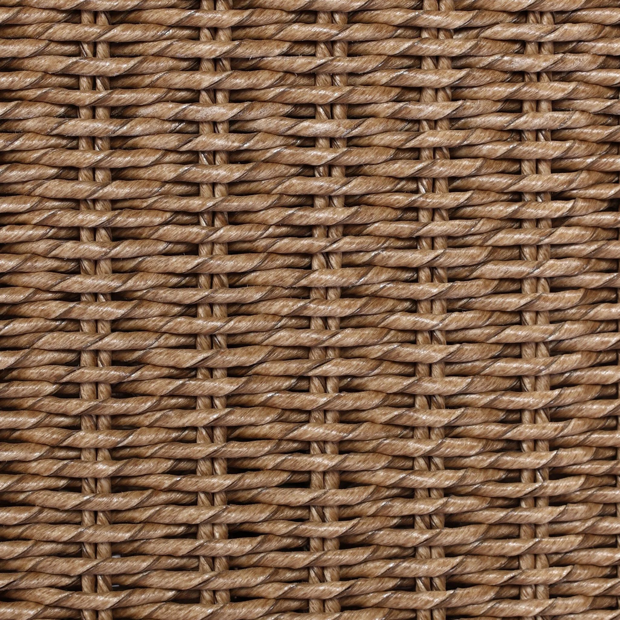 This outdoor dining chair takes on a curved silhouette, crafted from woven faux hyacinth and complemented by a heavily textured boucle cushion. Cover or store inside during inclement weather and when not in use.As lovers of natural materials at Amethyst, we love the designer inspired Thora Outdoor Dining Chair - Vada Cream. Amethyst Home provides interior design, new home construction design consulting, vintage area rugs, and lighting in the Omaha metro area.