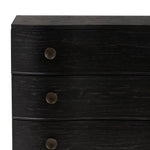 Featuring Tiago Distressed Black Nightstand by Four Hands at Amethyst Home. Introduce a touch of elegance to your bedroom with our Tiago Distressed Black Nightstand. Crafted with exquisite attention to detail, this nightstand features a sleek design and distressed black finish, adding a touch of sophistication to any room. Ready to ship, it's the perfec. Amethyst Home provides interior design, new home construction design consulting, vintage area rugs, and lighting in the Newport Beach metro area.
