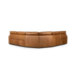 Featuring Tillery Sonoma Butterscotch Power Recliner 5-Piece Sectional by Four Hands at Amethyst Home. A modern take on the traditional recliner sectional. Customize your comfort level with the push of hidden buttons with pieces in our Power Motion collection. Sectional features a slightly higher seat and backrest, low, sleek arms, and a motion footrest. Pl. Amethyst Home provides interior design, new home construction design consulting, vintage area rugs, and lighting in the San Diego metro area.