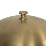 Inspired by 1920s banker lights, a brass-finished metal lamp brightens any workspace or tabletop with a warm glow. A stepped base and thick post add presence Amethyst Home provides interior design, new home construction design consulting, vintage area rugs, and lighting in the Austin metro area.