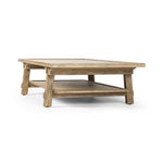 This Asian-inspired design made from light, distressed oak features mortise-and-tenon joinery, which connects protruding stretchers to sturdy legs. Lower shelving for bonus storage and display Amethyst Home provides interior design, new home construction design consulting, vintage area rugs, and lighting in the Laguna Beach metro area.