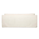Meet the piece that can do it all. Specialized performance fabric covers a long bench-style seat, while a concealed sleeper mechanism allows for easy pullout to transform this flexible piece into an extra bed. Curved slope arms finish into a fixed slipcover with kick-pleats at the front. Amethyst Home provides interior design, new home construction design consulting, vintage area rugs, and lighting in the Nashville metro area.