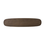 Featuring Valen Rustic Brown Oak Veneer Console Table by Four Hands at Amethyst Home. Made from rustic brown oak, an open-style console table is streamlined while not short on presence, with its exaggerated cylinder legs and polished pill-shaped top.Overall Dimensions: 78.00"w x 18.00"d x 32.00"hWeight : 99.21 lbsMaterials: Oak Veneer, Oak Plywood. Amethyst Home provides interior design, new home construction design consulting, vintage area rugs, and lighting in the Calabasas metro area.