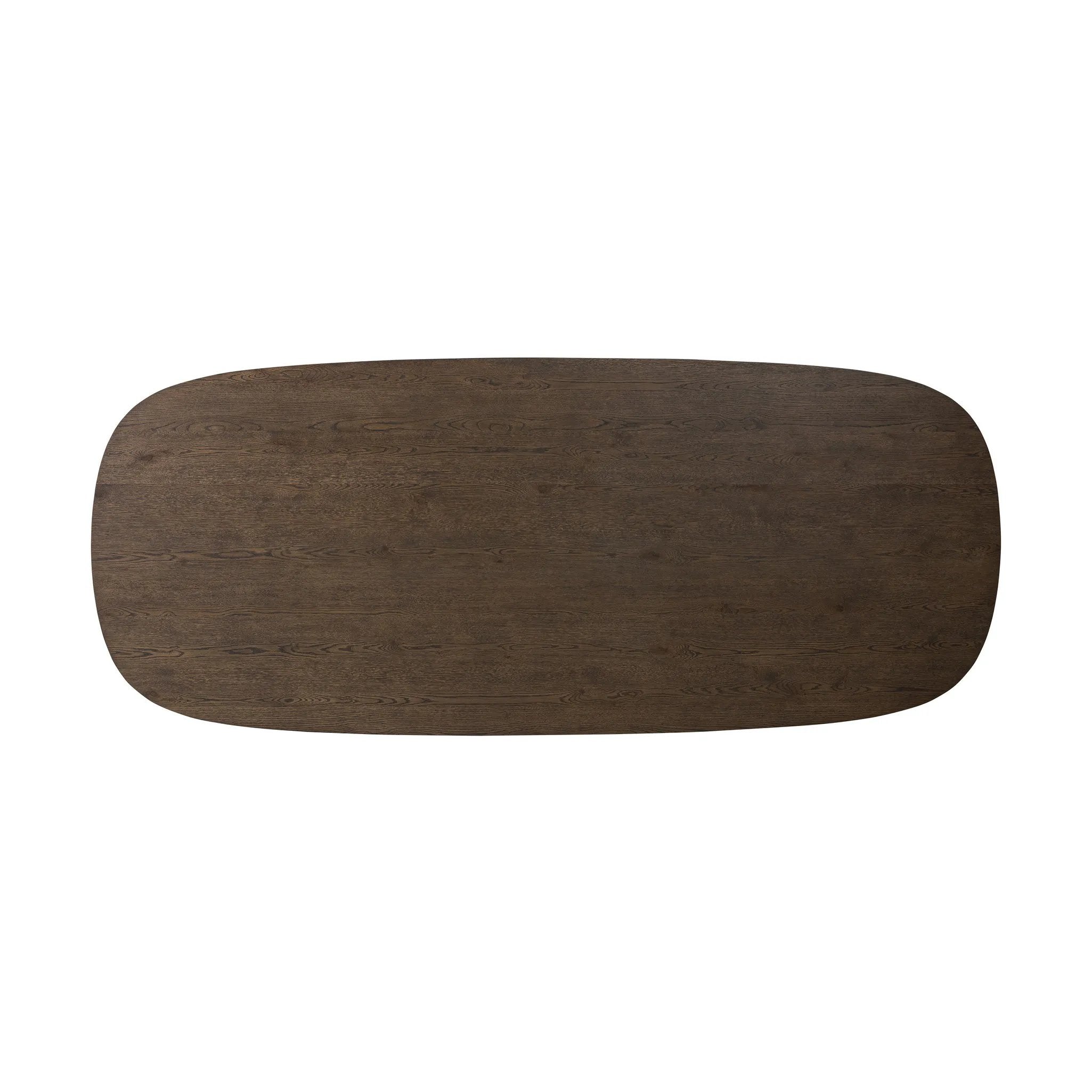 Featuring Valen Rustic Brown Oak Veneer Dining Table by Four Hands at Amethyst Home. Smooth and shapely with heavy proportions, exaggerated cylinder legs pair with a softened pill-shaped top, with subtly arched sides. Made from oak veneer with a rustic brown finish, for a warm, welcoming look.Overall Dimensions: 108.00"w x 45.00"d x 30.00"hWeight : 254.63 l. Amethyst Home provides interior design, new home construction design consulting, vintage area rugs, and lighting in the San Diego metro area.