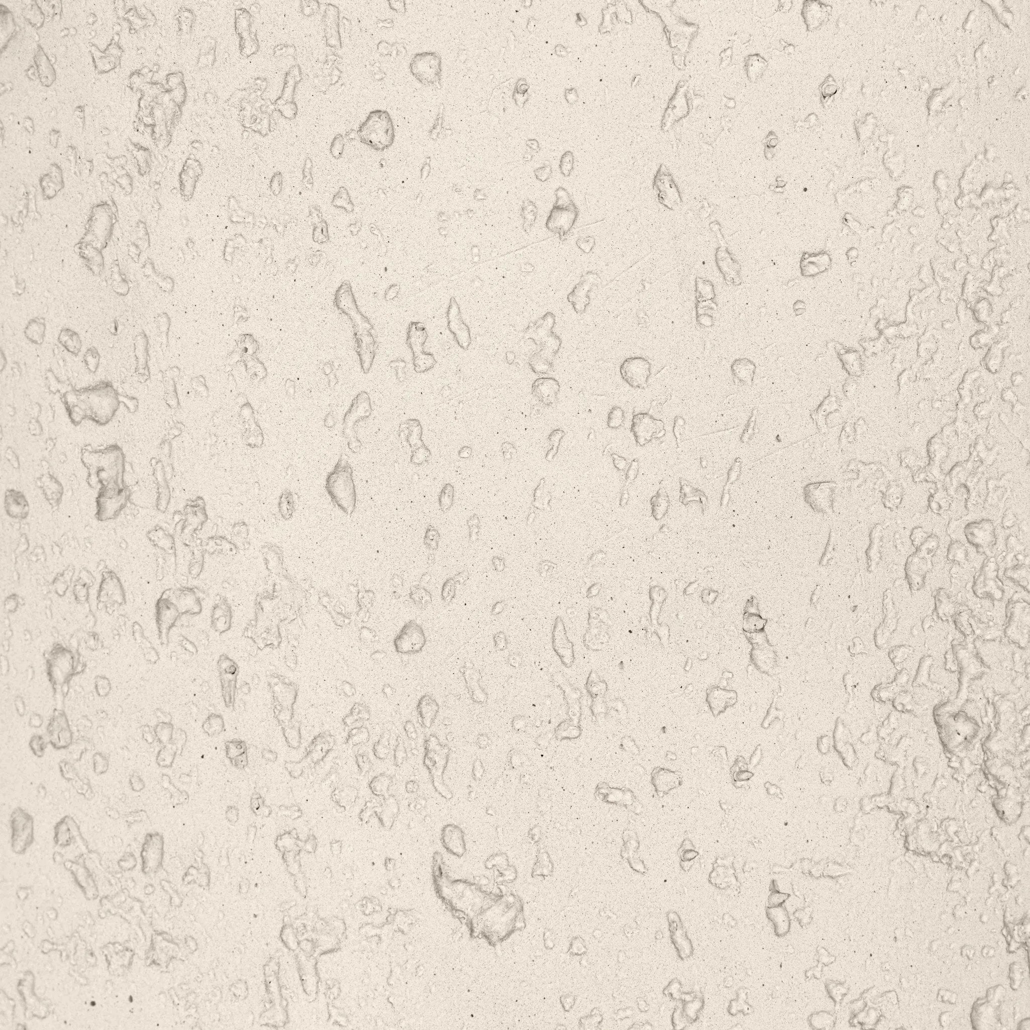 Textured ivory concrete finishes this pedestal-style outdoor dining table, with a subtly sculpted, tulip-shaped base bringing visual depth to any space. Cover or store indoors when not in use or during inclement weather.As fans of natural design at Amethyst, we love the designer inspired Varda Outdoor Dining Table 48". Amethyst Home provides interior design, new home construction design consulting, vintage area rugs, and lighting in the Scottsdale metro area.