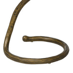 Featuring Vera Hammered Aged Brass End Table by Four Hands at Amethyst Home. A low-profile end table features a snake-like base finished in a hammered aged brass. Perfectly sized to keep your favorite drink or book within reach, to make your evening ritual a little smoother. Overall Dimensions: 16.00"w x 16.00"d x 18.75"h. Amethyst Home provides interior design, new home construction design consulting, vintage area rugs, and lighting in the Newport Beach metro area.