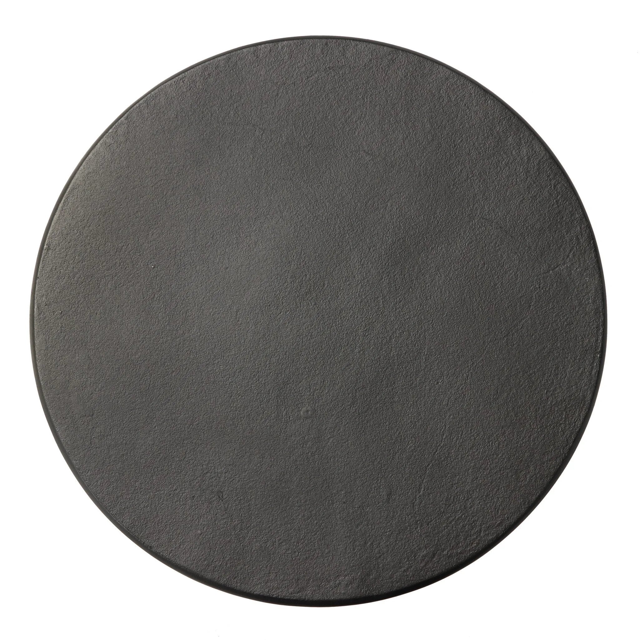 Featuring Vera Hammered Gunmetal End Table by Four Hands at Amethyst Home. A low-profile end table features a snake-like base finished in a hammered gunmetal. Perfectly sized to keep your favorite drink or book within reach, to make your evening ritual a little smoother. Overall Dimensions: 16.00"w x 16.00"d x 18.75"h. Amethyst Home provides interior design, new home construction design consulting, vintage area rugs, and lighting in the Seattle metro area.