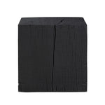 Ground any room with a style inspired by the beautiful simplicity of nature. Made of black-finished resin, the form for this special piece is molded from a tree trunk that's been cut into a square, then cast in resin to recreate the same  texture of the trunk, even the saw marks where it was cut — talk about a true statement piece Amethyst Home provides interior design, new home construction design consulting, vintage area rugs, and lighting in the Boston metro area.