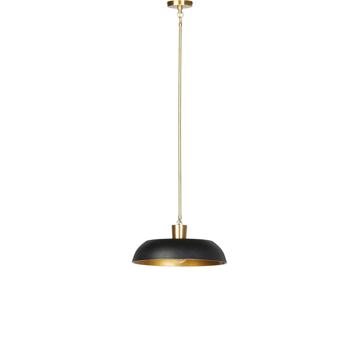 Walton Black Aluminum Enamel Pendant | shipping 10/15/2025
